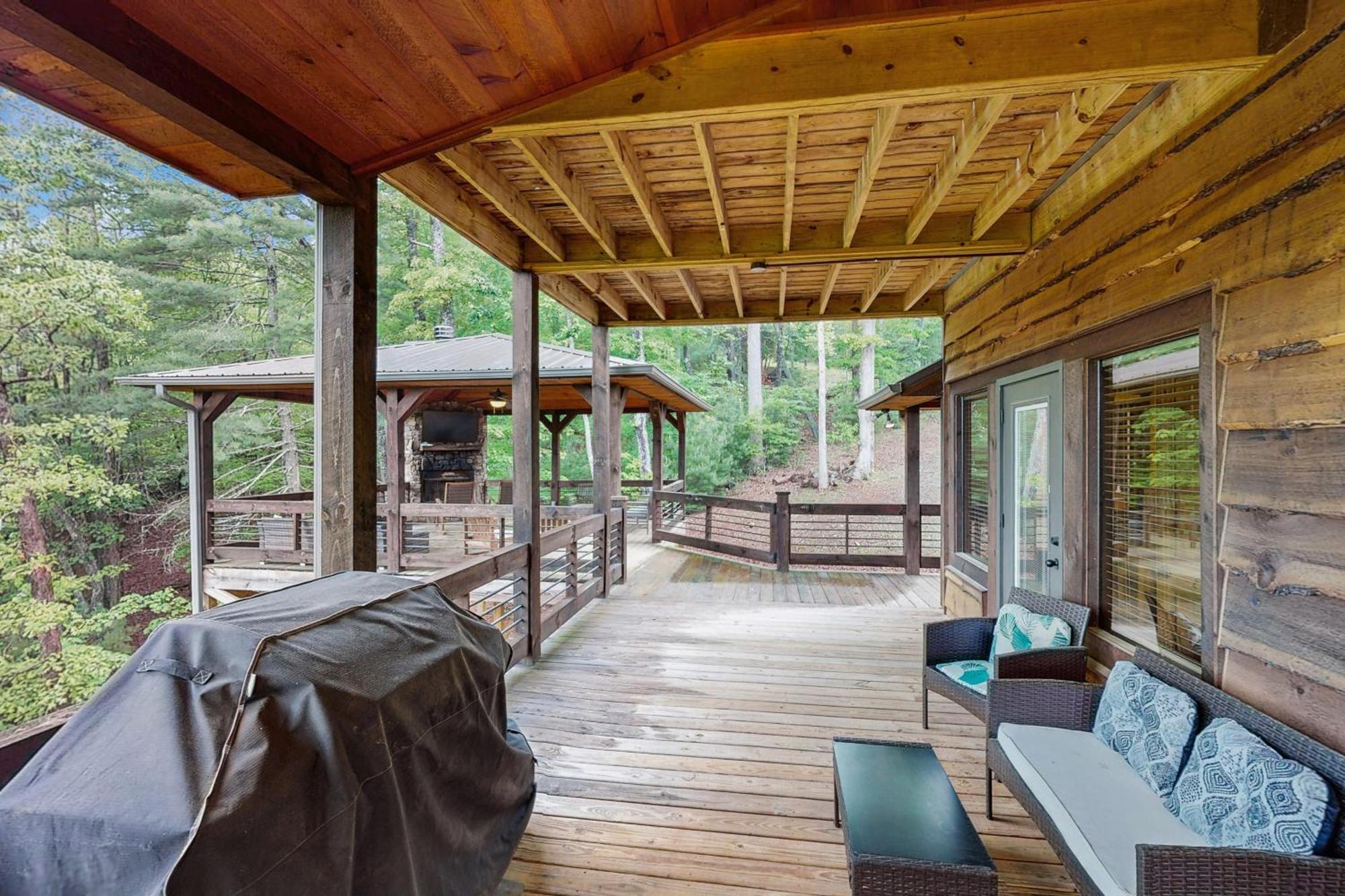 Whispering Woods Villa Blue Ridge Ngoại thất bức ảnh